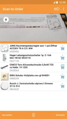 Scan-to-Order android App screenshot 4